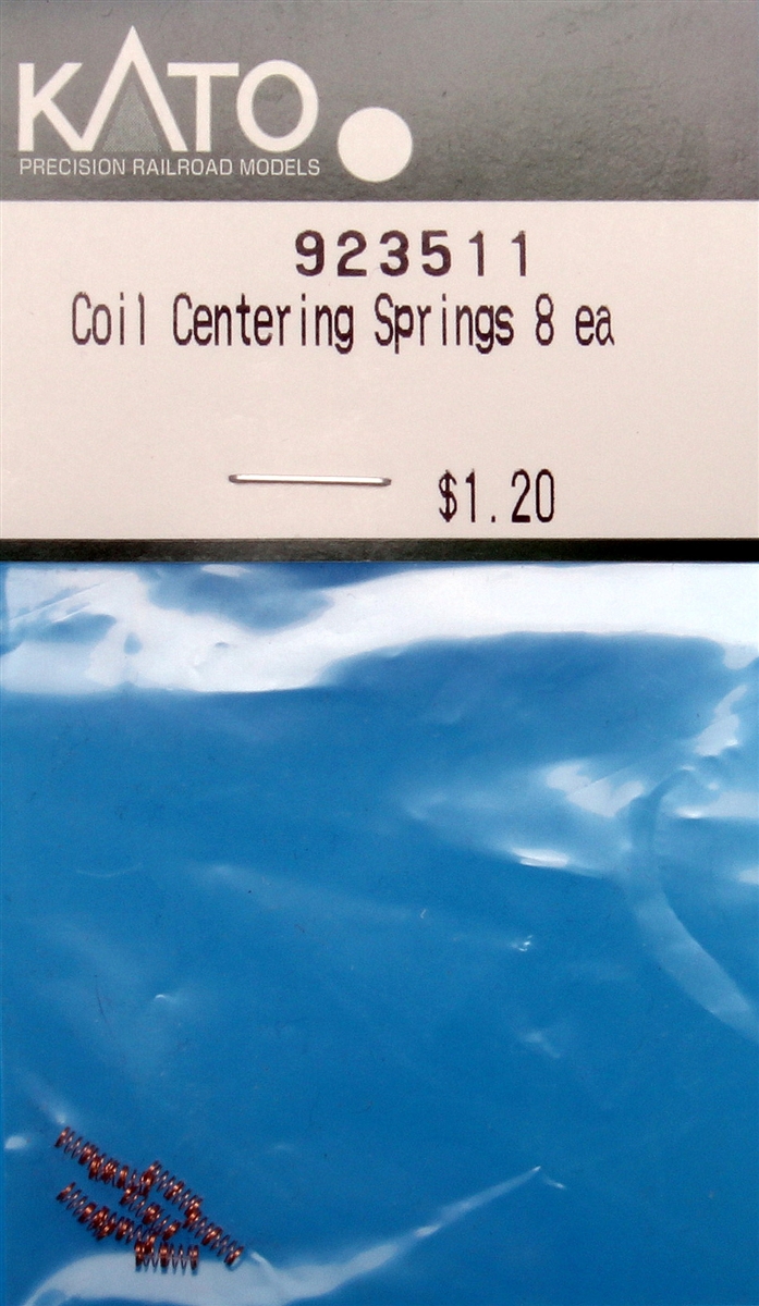 Kato 923511 Coil Centering Springs - pack of 8 - Hattons