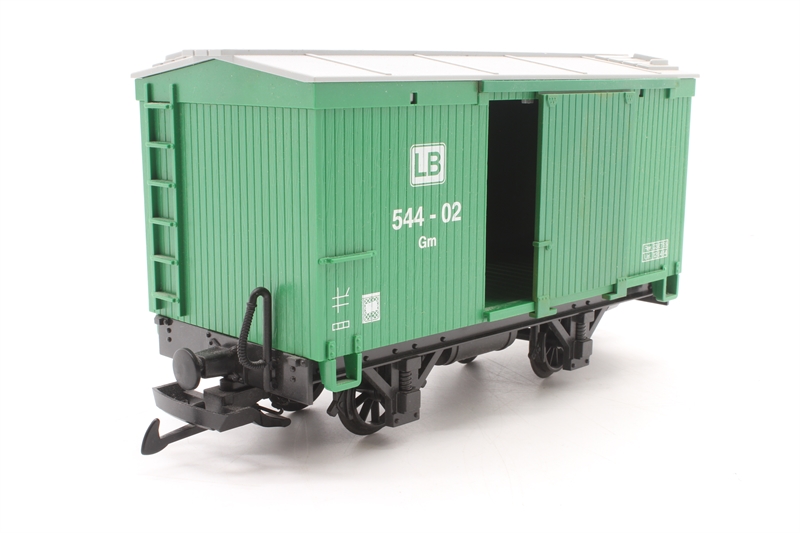 LGB 94267LGB 4 wheel van 544-02 in green - Hattons