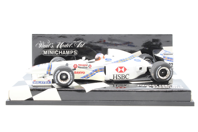 Stewart Ford SF-2 #18 , R. Barrichello , Minichamps , 1:43 (Neu (gemäss Beschreibung)) in