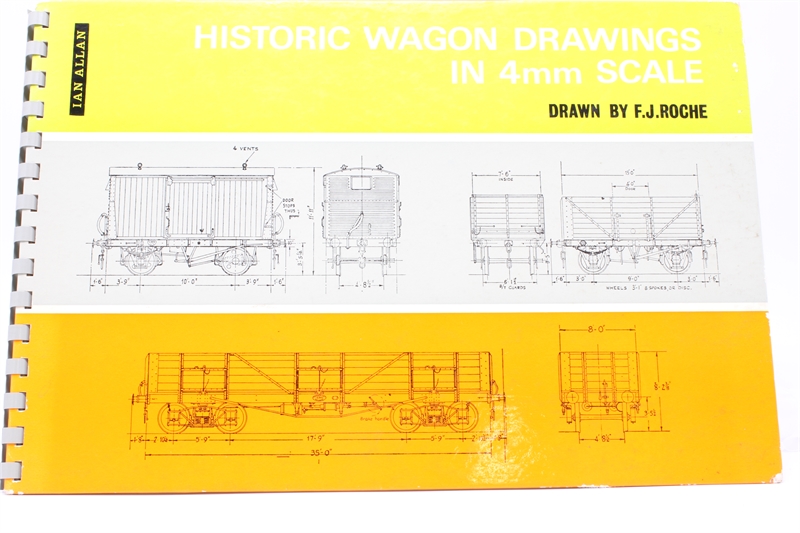 Ian Allan 9780711001848 Historic wagon drawings in 4mm - Hattons