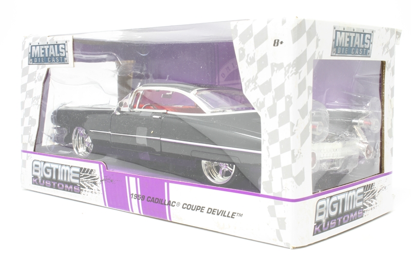JADA TOYS 1/24 Pink Slips 1959 Cadillac Coupe De Minicar