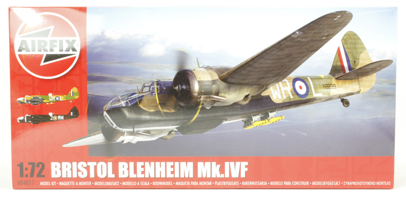 Maquette Avion Airfix 1/72 Bristol Blenheim MKIV - Réf. 2027 - Neuf (vieux Stock)