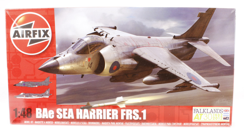 Airfix A05101 BAE Sea Harrier FRS1 with Royal Navy and - Hattons