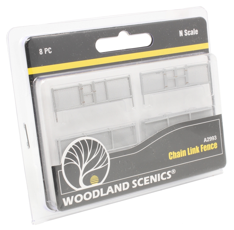 thumbnail interactive-video image 1 of Woodland Scenics A3003 O Scale Chain Link Fence – 48" X 1.5" Gray Plastic 1 of 5