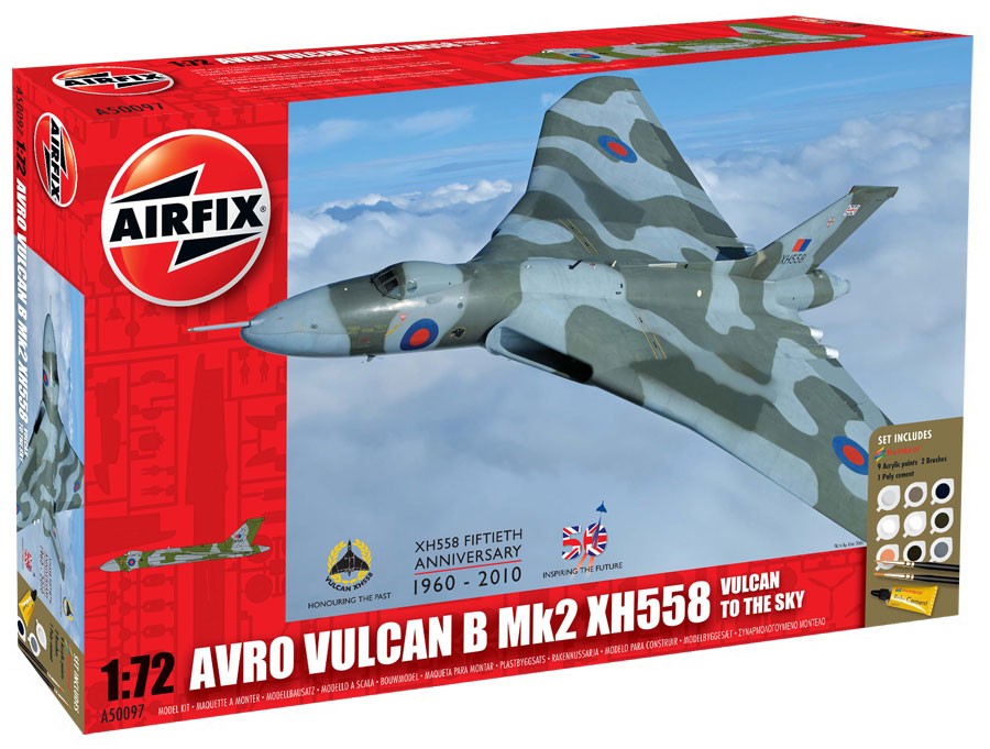 AIRFIX 1/72 AVRO VULCAN B.2Model kit Avro Vulcan B.2 1:72