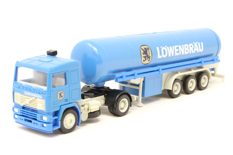 Camion Semi-remorque Scania 143M 500 - échelle HO 1:87 Albedo - Bierman Schenker
