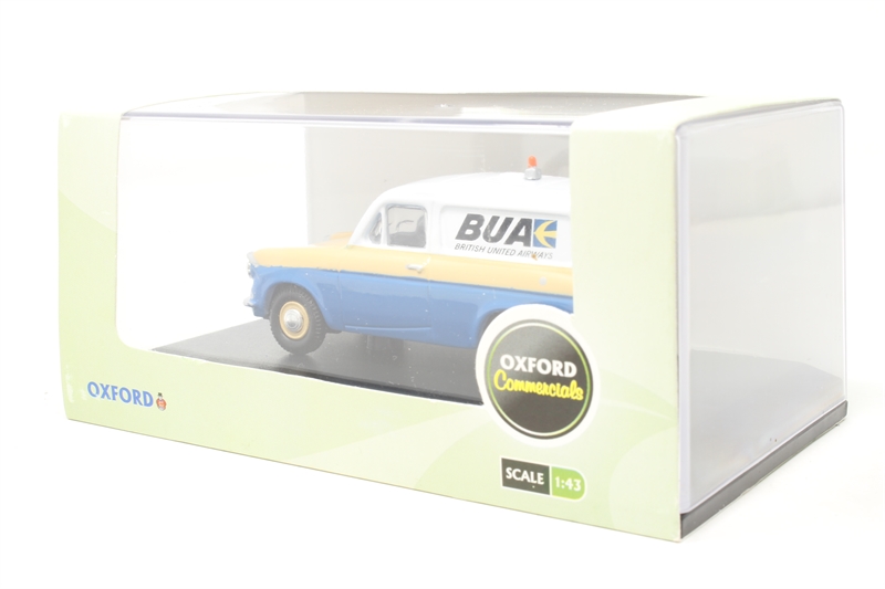 A MODEL DIE Cast Br Ford Anglia Van In 1.76 Scale By Oxford Boxed £7.26