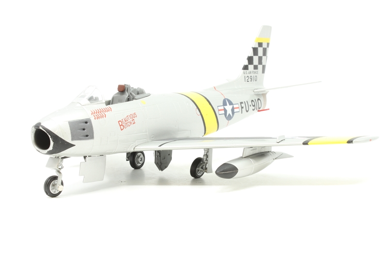 The North American F 86F 26 NH Sabre, marked as 'Beauteous Butch II