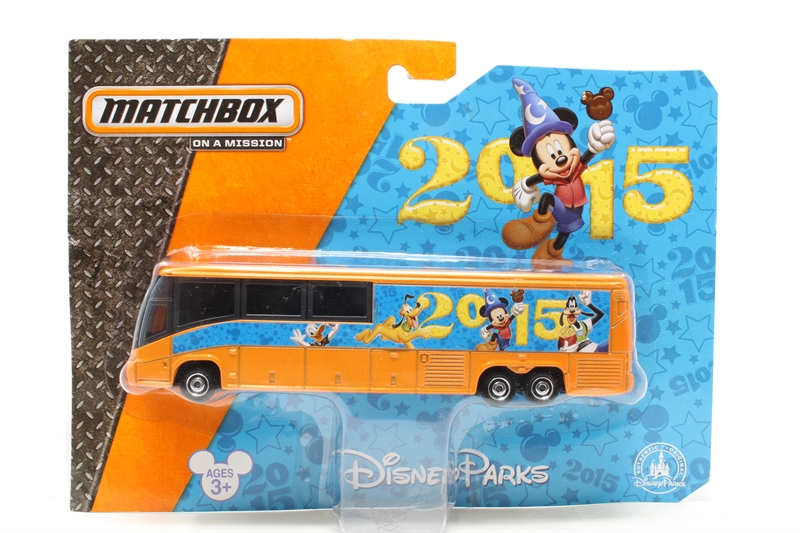 Matchbox BJD96 Walt Disney World Comemmorative Bus 2015