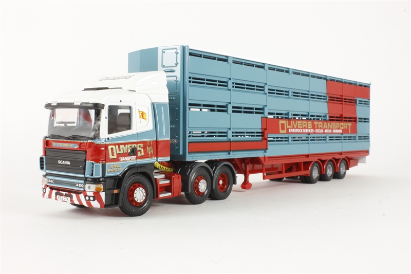 1:50 CORGI SCANIA トレーラー Corgi Scania R Log Trailer 'McFadyens' by Cranes Etc TV