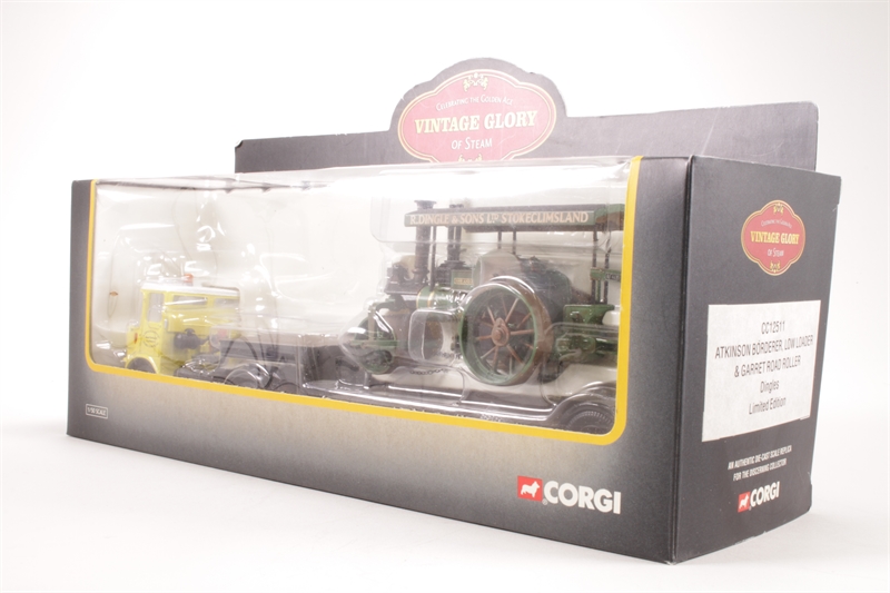 Corgi Corgi CC12511 Atkinson Borderer & Garrett Road Roller - - Hattons