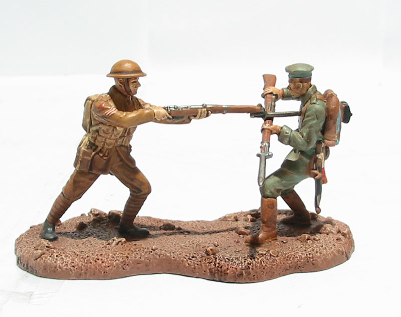 Corgi CC59167.(C) British soldier bayonetting German - Hattons