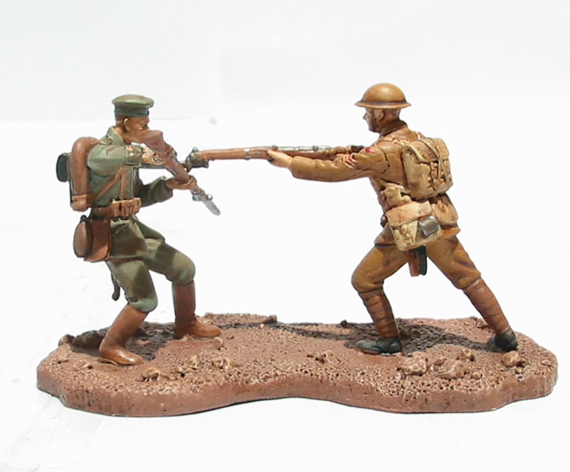 Corgi CC59167.(C) British soldier bayonetting German - Hattons