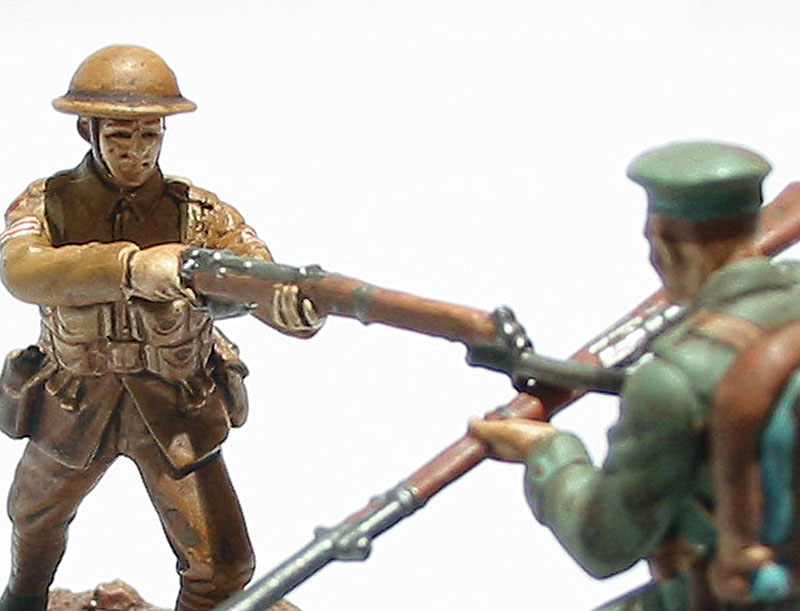 Corgi CC59167.(C) British soldier bayonetting German - Hattons
