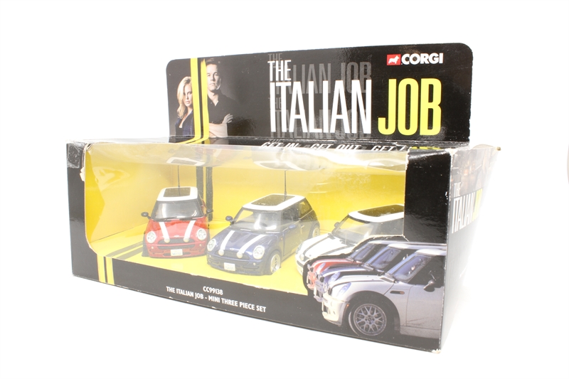 Corgi CC99138 The Italian Job - Mini 3 Piece Set - Hattons