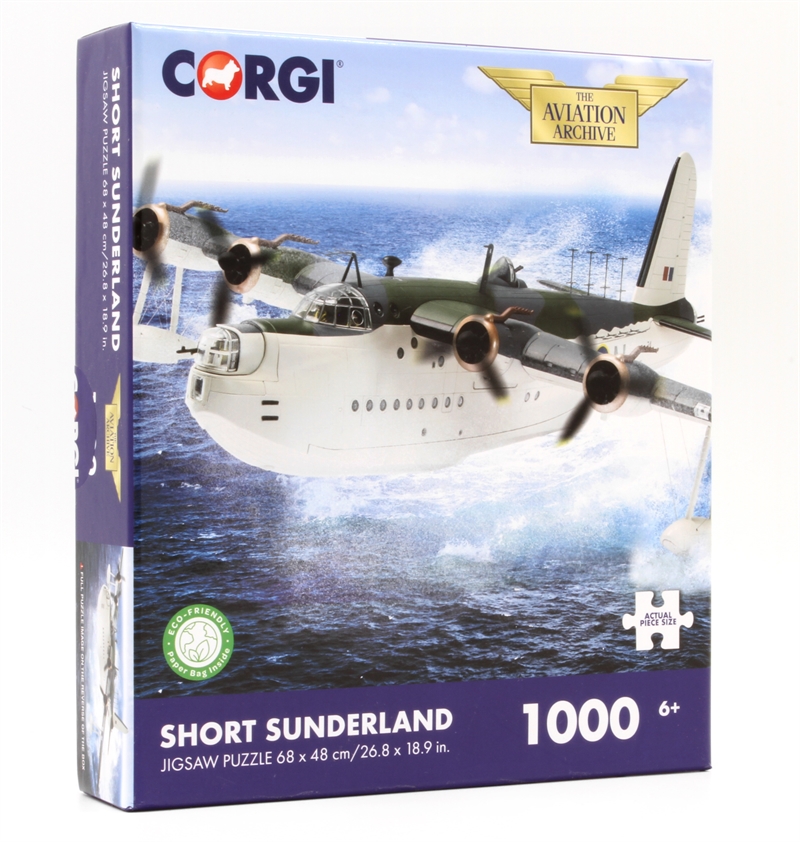Kidicraft CG0007 Short Sunderland 1,000 piece Jigsaw Puzzles