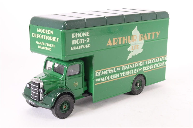 Corgi D953-14 Bedford O Series Pantechnicon 'Arthur Batty' - Hattons