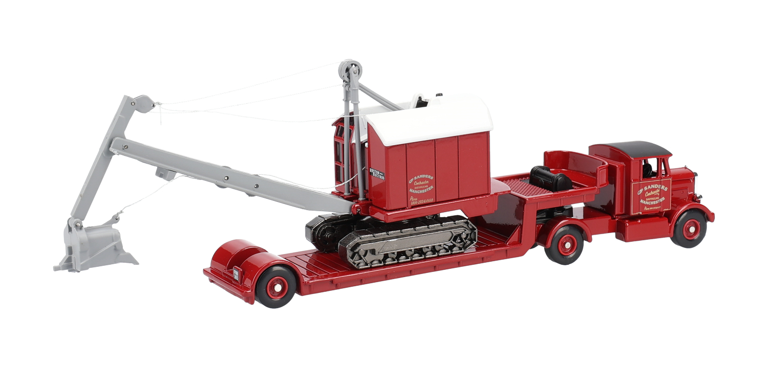 Corgi DGS00002 Scammell Low Loader & RB19 Drag Shovel - - Hattons