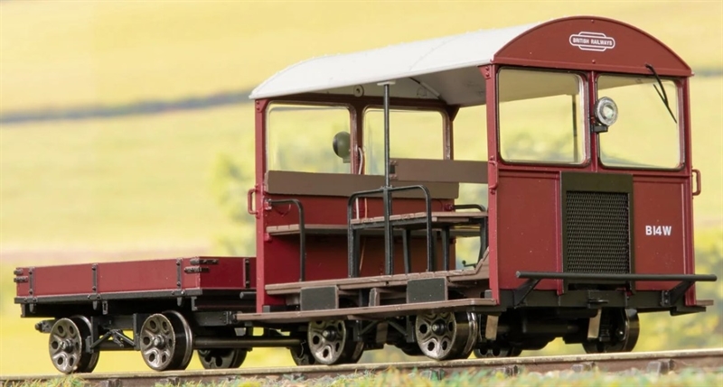Ellis Clark Trains O Gauge (1:43 Scale) Wickham Type 27 Trolley Car