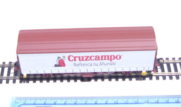 RARE wagon citerne ELECTROTREN ALCOHOLERA ESPANOLA TOMELLOSO réf 1107/1