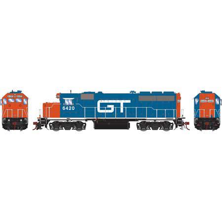 Athearn G64689 GP40-2 EMD 6420 of the Grand Trunk Western - Hattons