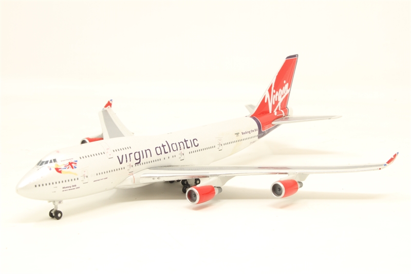 Gemini Jets GJVIR1799 Boeing B747-4Q8 Virgin Atlantic - Hattons