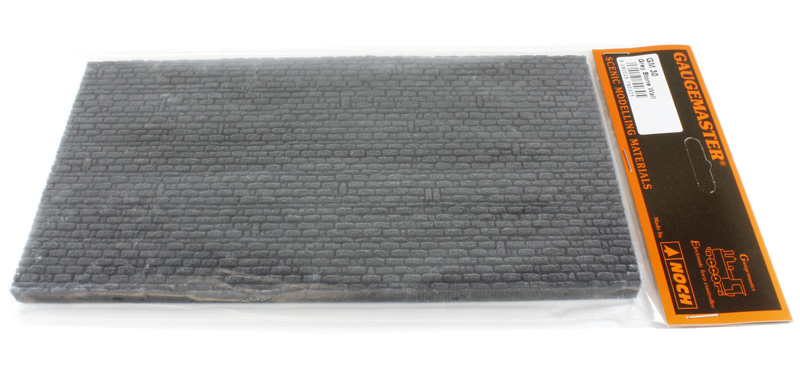 thumbnail image 2 of Busch 6014 OO/HO Scale Stone Wall & Iron Gate Kit – Model Building Scenery 2 of 3