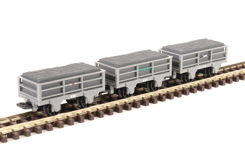 Peco Products OO9 4-wheel Slate Carrier Ffestiniog Railway (2017)