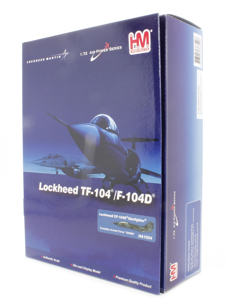 ホビーマスター　1/72  F−104D F-104D Starfighter 1:72 Diecast Model - Hobby Master HM