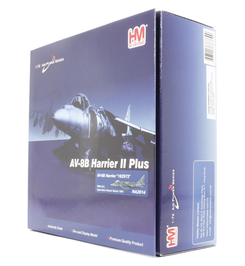 Hobby Master HA2614 AV-8B Harrier United States Marine Corps 162972/CG11