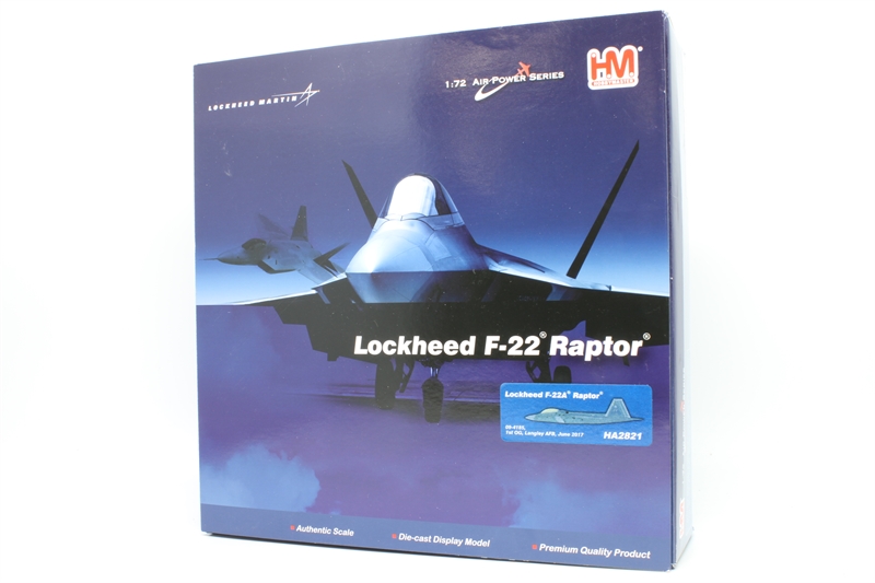 ホビーマスター HA2821 1/72 Lockheed F-22A ラプター 第1作戦群 所属