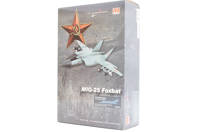 Hobby Master HA5602 Mikoyan Gurevich MiG-25PDS Foxbat Iraqi Air Force