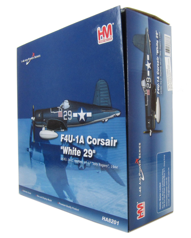 1/48　ホビーマスター　F4U-1A Corsair White 29 F4U-1A Corsair 