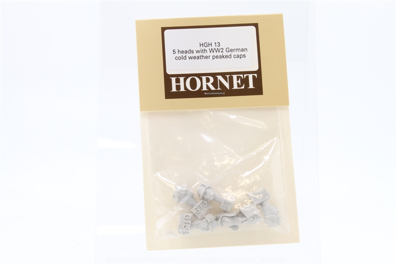 HGH13 German Heads w/ Cold weather caps Visors/peaks WWII