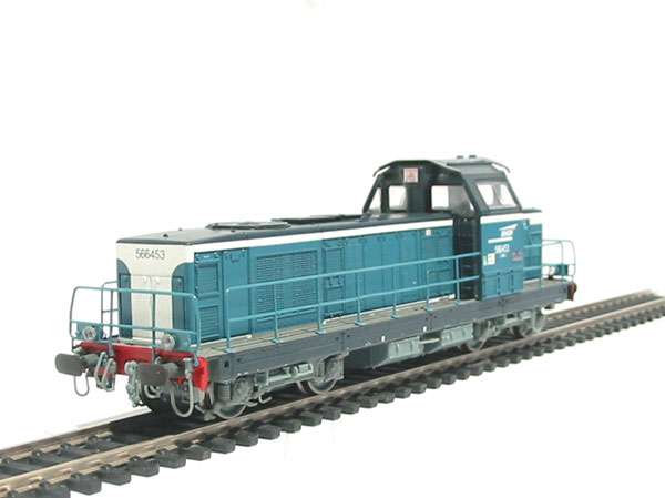 Locomotive Diesel BB 566455 SNCF Logo Casquette Period V HO Jouef Sons Hj2376s P 500817
