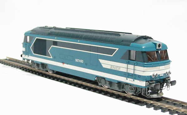 Jouef HJ2008 Epoch V 4-axle BB67493 diesel of the French - Hattons