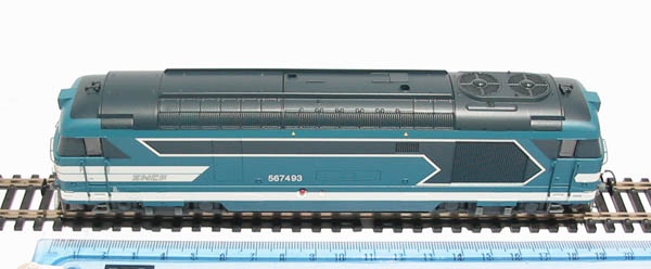Jouef HJ2008 Epoch V 4-axle BB67493 diesel of the French - Hattons