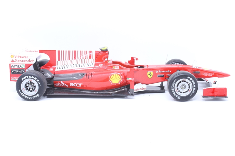 Miniature Ferrari F10 Alonso #8 – 1/43 Hot Wheels Elite – GP Bahreïn 2010 – Boîte Fermée