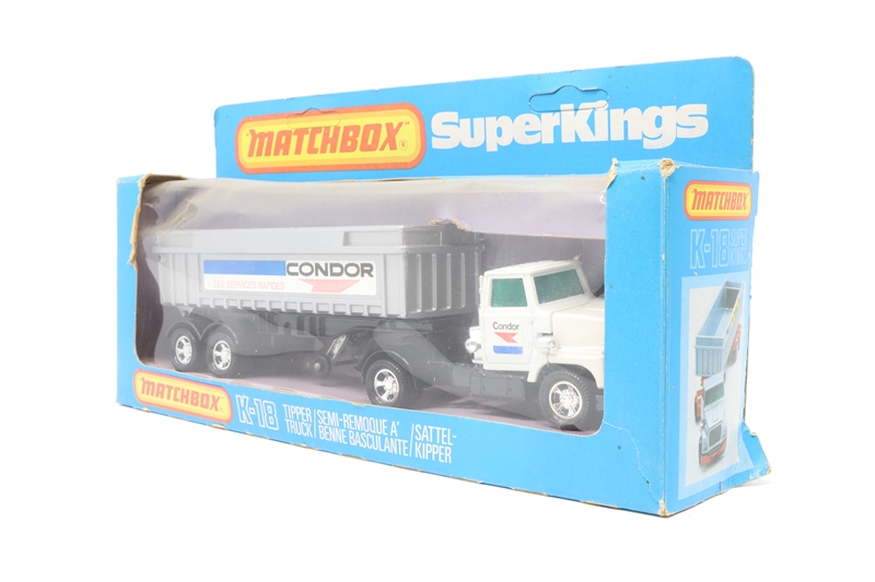 Matchbox K-18-01 Ford Articulated tipper truck 
