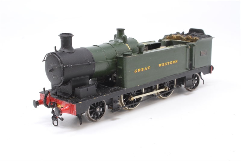 Kitbuilt (unknown brand) KB1014 GWR 3600 Class 242T 3627 in 'Great