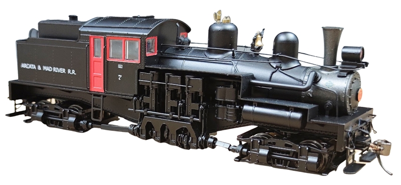 KR Models HO Gauge (1:87 Scale) Shay Geared Locomotive