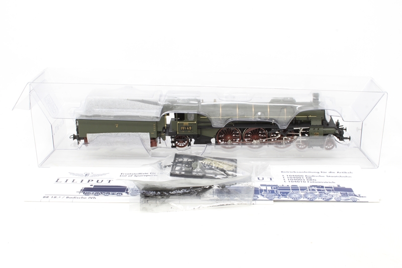 LILIPUT HO 104010 蒸気機関車 Badische IVh L104030.jpg