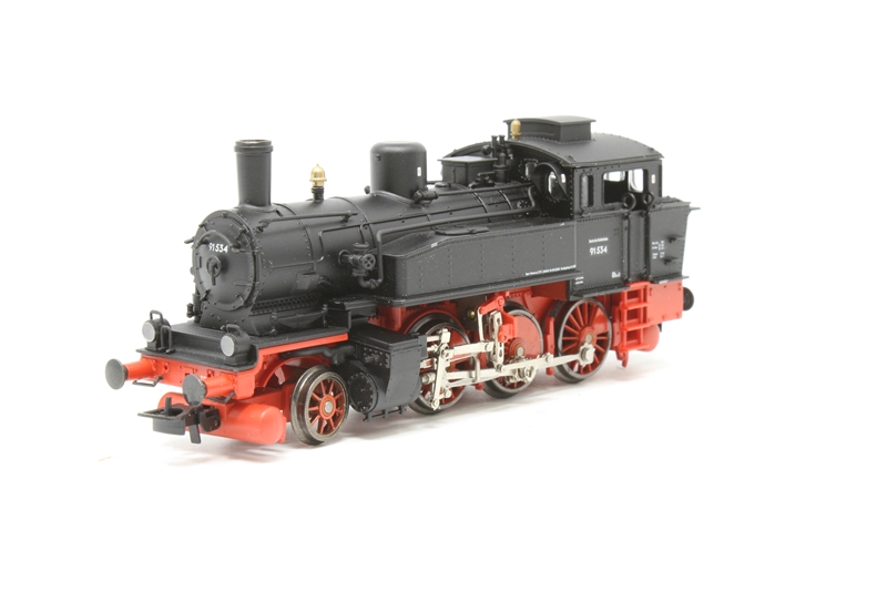 LILIPUT HO 91 534 蒸気機関車 BR 91 T9 Liliput L109102 BR 91 2-6-0 91534 of the DR - Hattons