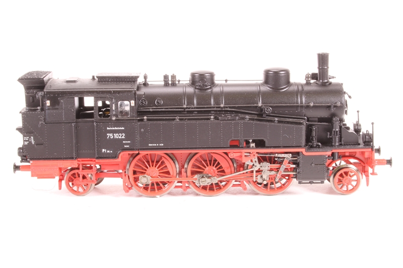 Locomotive à Vapeur Liliput 7501 échelle HO 1/87 - KPEV - Analogique DC - Occasion