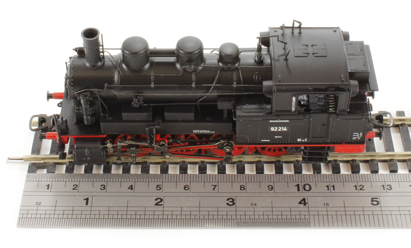 Liliput L131356 Class 92 214 0-8-0T of the DR, Epoch III