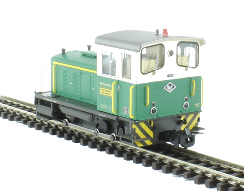 Liliput L142127 Diesel Locomotive O&K Works Nr.2 with Roof