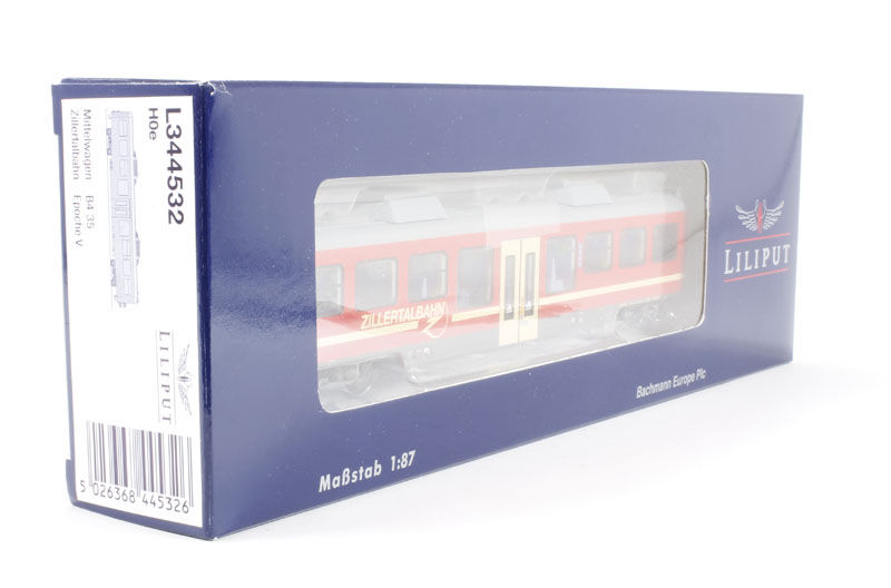 Liliput H0e L371225 Austrian ÖBB Narrow Gauge 2nd Class Coach Biho/s 3357 | UK