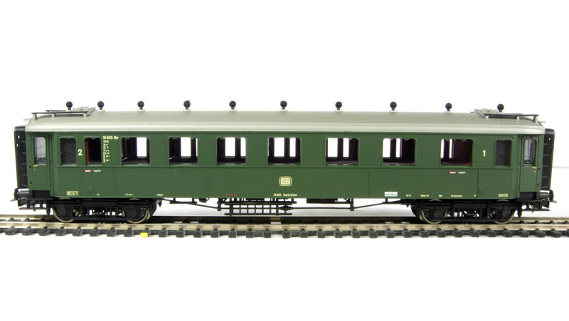 LILIPUT E40 299 グリーン 7140 03 Liliput L384801 Type Baden Bauart mixed class coach of the