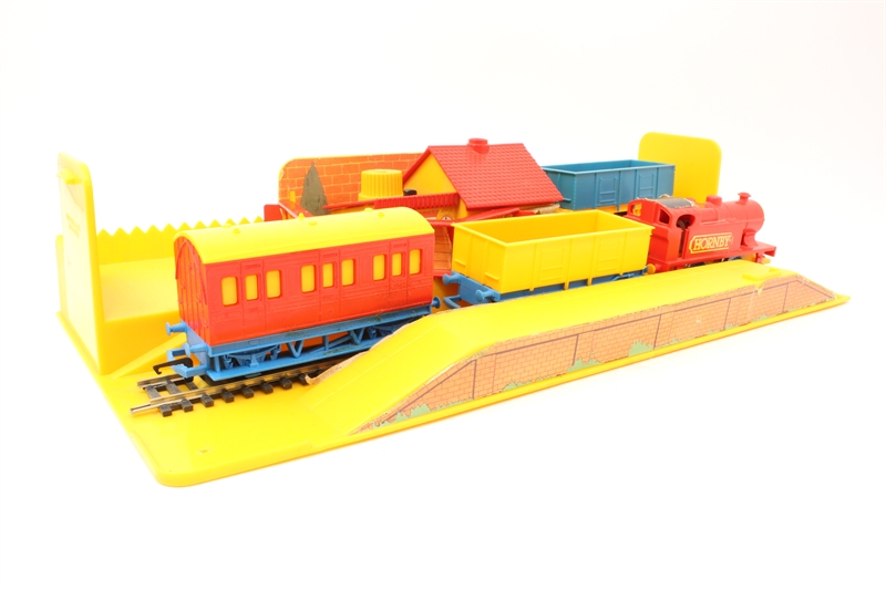 My first discount electric train set