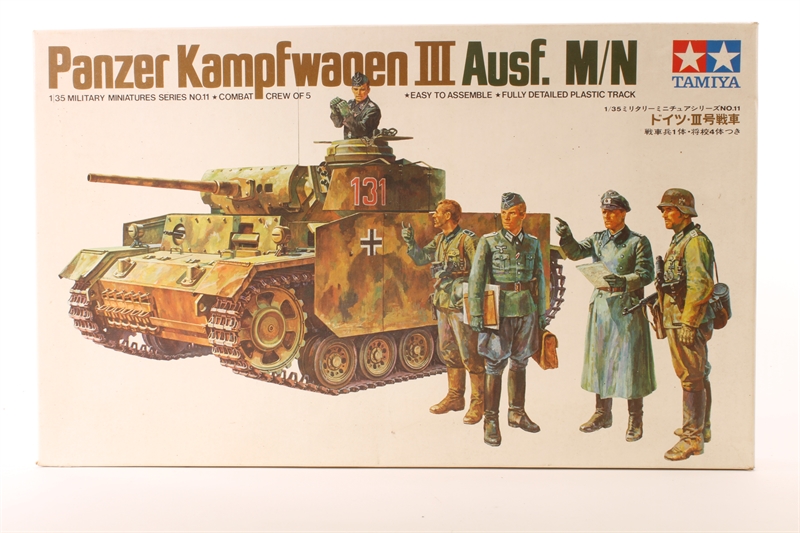 Tamiya MM111TAM Panzer Kampfwagen III Ausf. M/N - Hattons